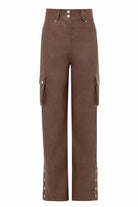 Wown-Dora Leather Pants-Deri Pantolon-1-Milagron.com