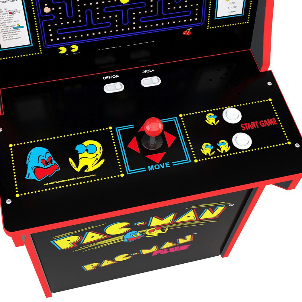 Arcade1 Up Arcade1Up Pacman Lisanslı Oyun Konsolu Takımı (Sehpalı, Işıklı ve Sandalyeli) Oyun Konsolları | Milagron 