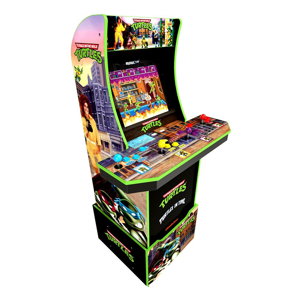 Arcade1 Up Arcade1Up Teenage Mutant Ninja Turtles Lisanslı Oyun Konsolu (4 Kişilik) Oyun Konsolları | Milagron 