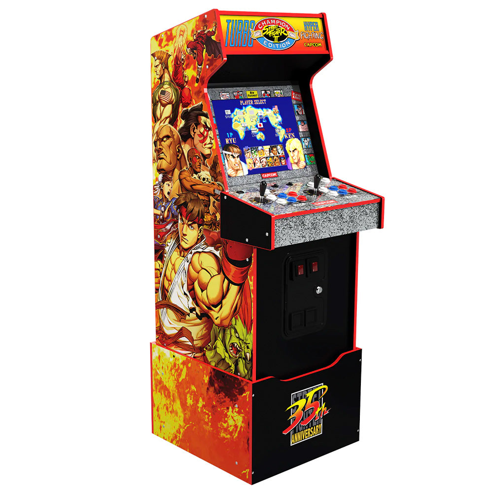 Arcade1 Up Arcade1Up (WiFi) Capcom Legacy Street Fighter Lisanslı Oyun Konsolu Yoga Flame Edition Oyun Konsolları | Milagron 