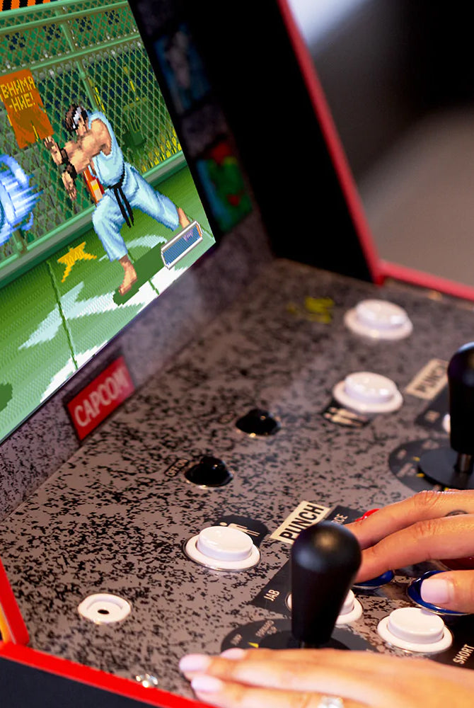 Arcade1 Up Arcade1Up (WiFi) Capcom Legacy Street Fighter Lisanslı Oyun Konsolu Yoga Flame Edition Oyun Konsolları | Milagron 
