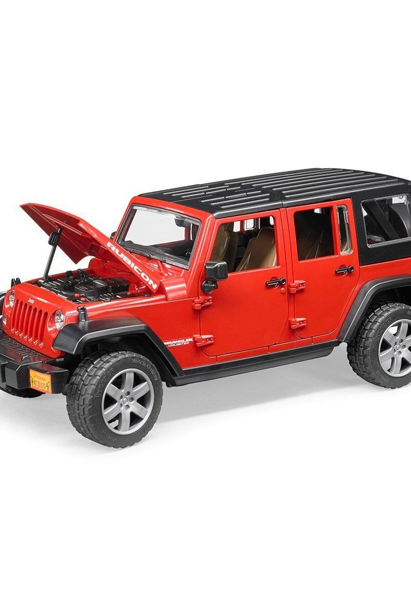 Bruder Jeep Wrangler Unlimited Rubicon +4 Yaş Oyuncak Arabalar ve Setleri | Milagron 