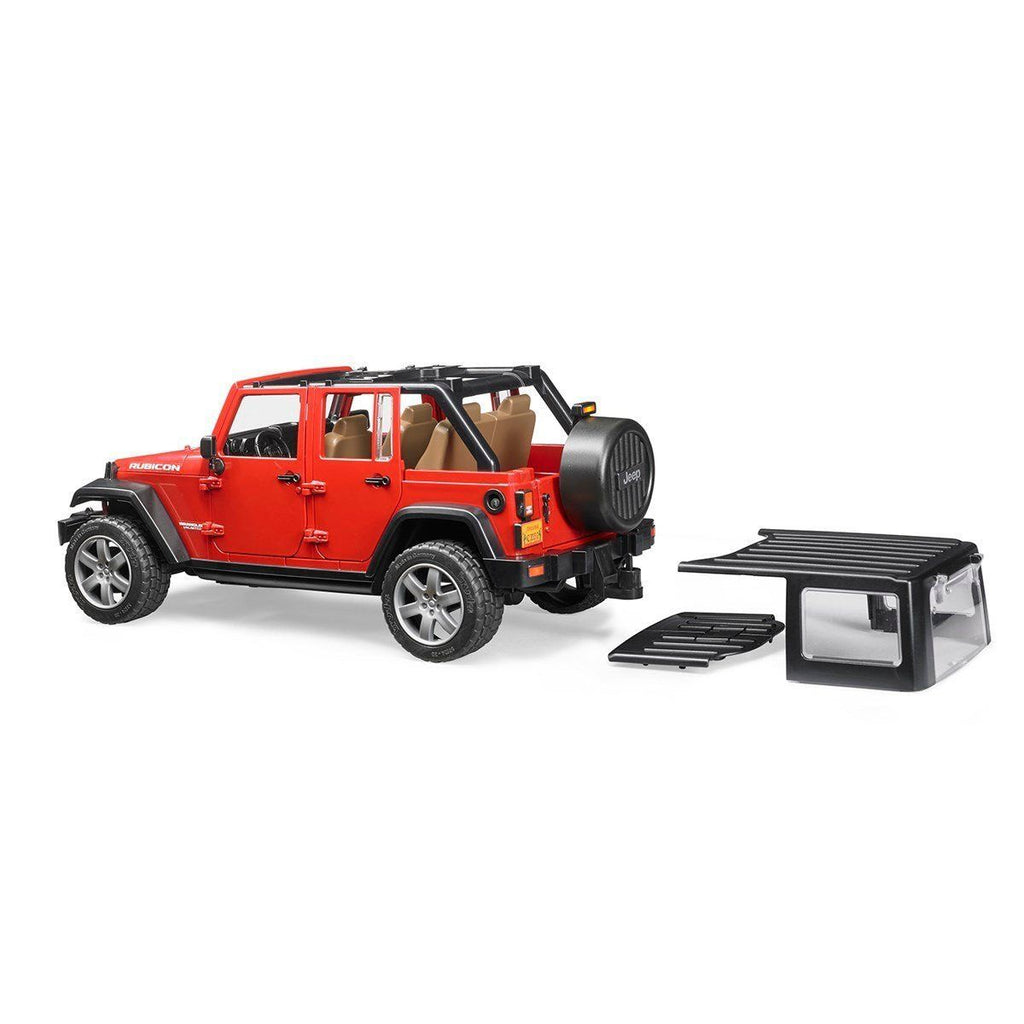 Bruder Jeep Wrangler Unlimited Rubicon +4 Yaş Oyuncak Arabalar ve Setleri | Milagron 