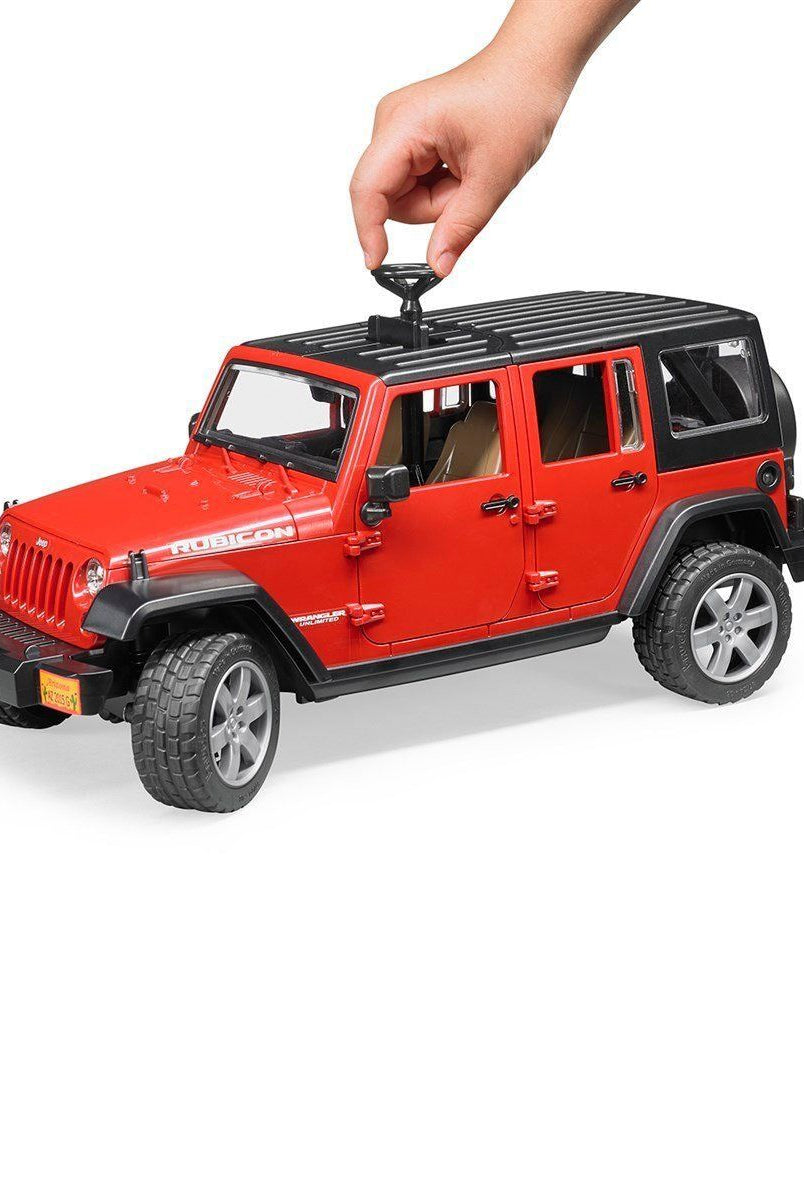 Bruder Jeep Wrangler Unlimited Rubicon +4 Yaş Oyuncak Arabalar ve Setleri | Milagron 