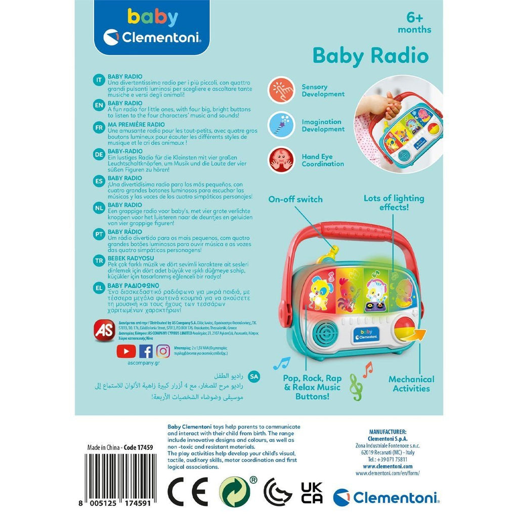 Clementoni Bebek Radyosu Bebek Oyuncakları | Milagron 