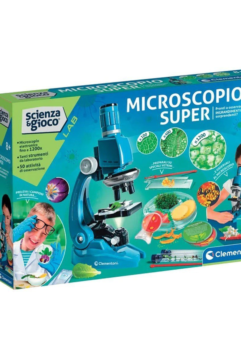 Clementoni Bilim Ve Oyun Süper Mikroskop +8 Yaş Oyun Setleri | Milagron 
