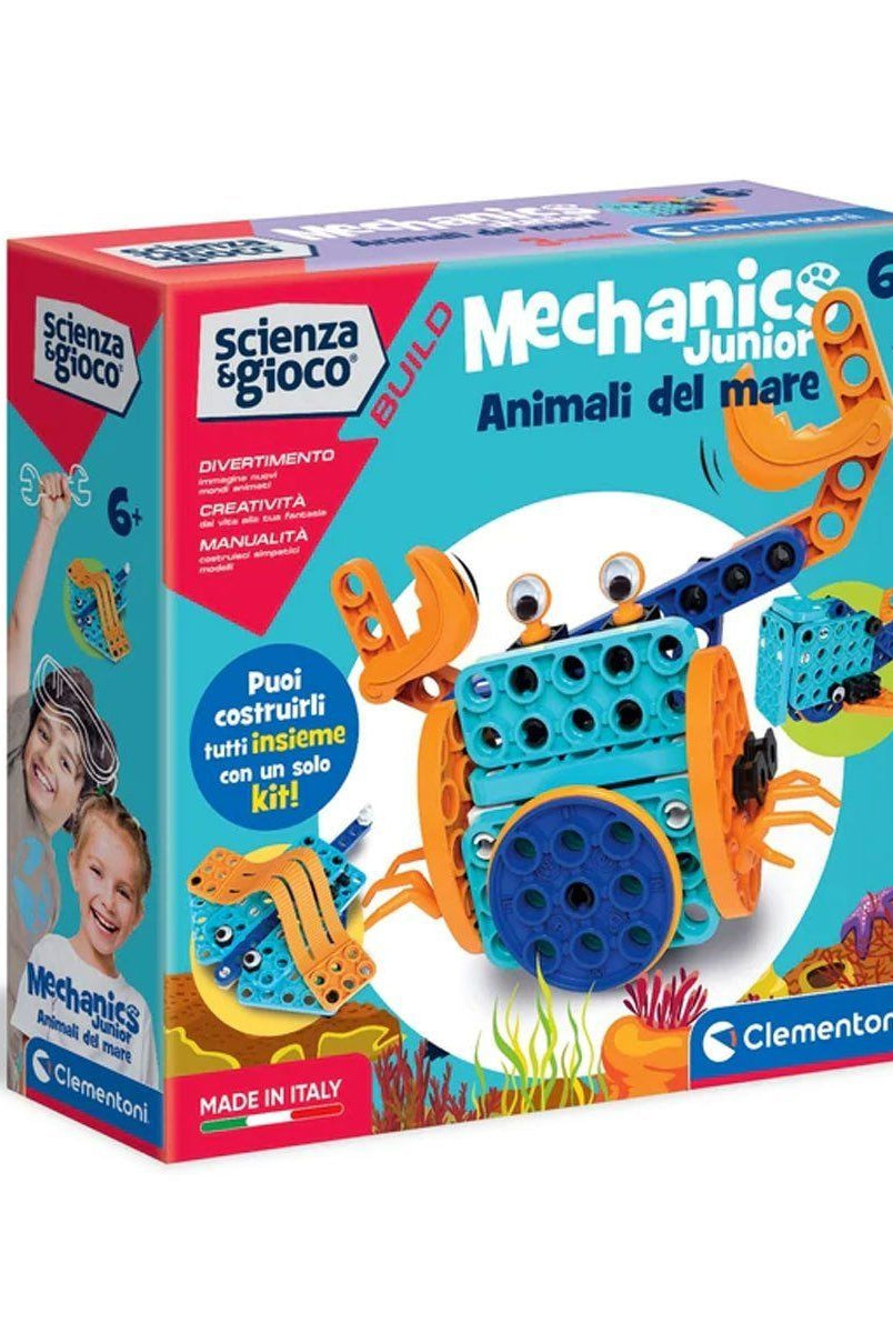 Clementoni Tr Mekanik Laboratuvarı Deniz Hayvanları +6 Yaş Oyun Setleri | Milagron 