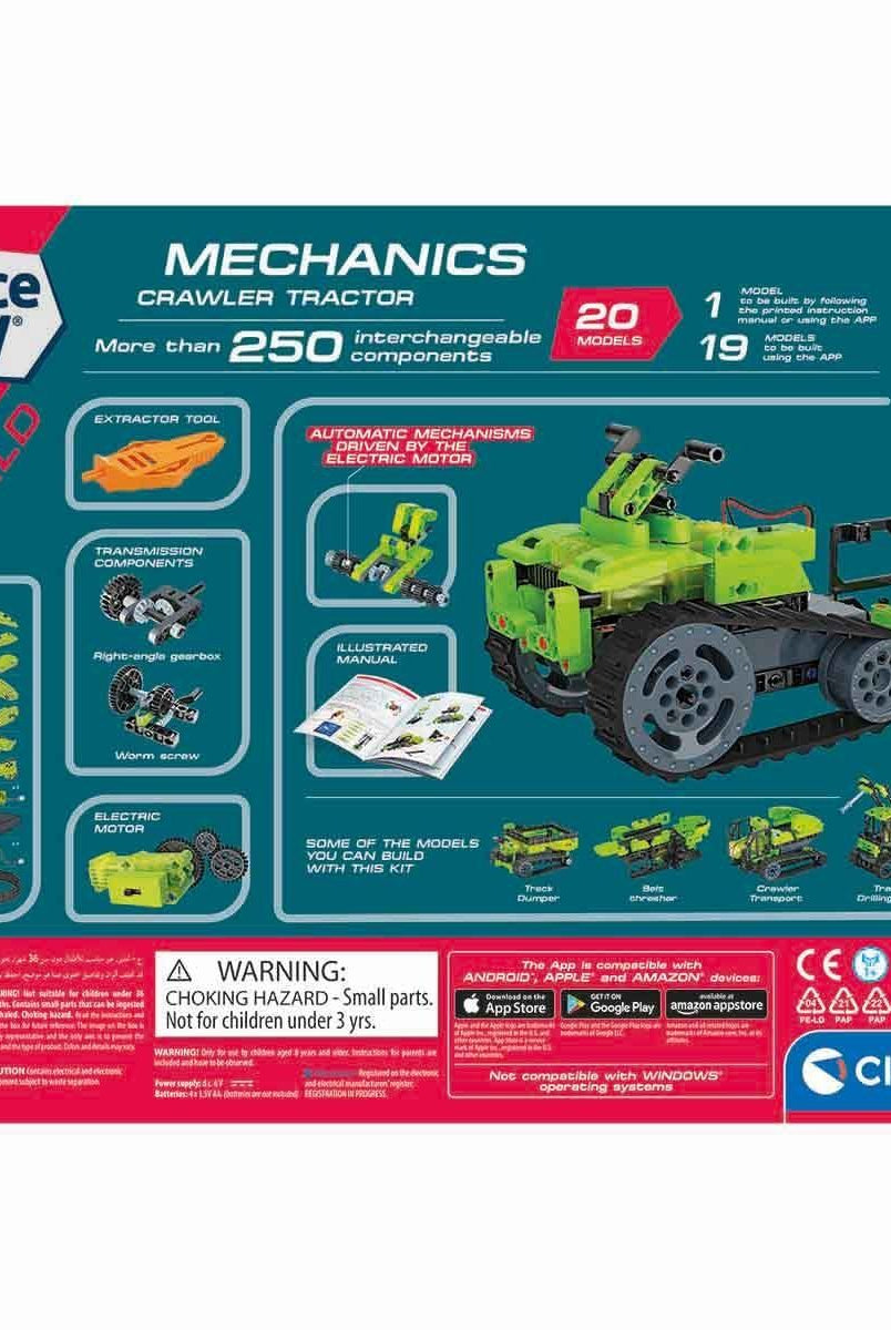 Clementoni Tr Çiftlik Traktörü Mekanik Laboratuarı +8 Yaş Oyun Setleri | Milagron 