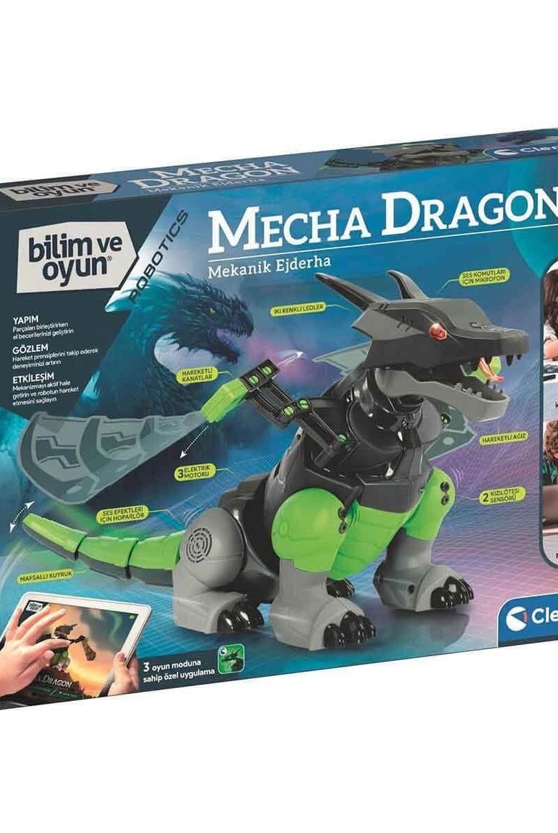 Clementoni Mecha Dragon Robotik Laboratuvarı +8 Yaş Oyun Setleri | Milagron 