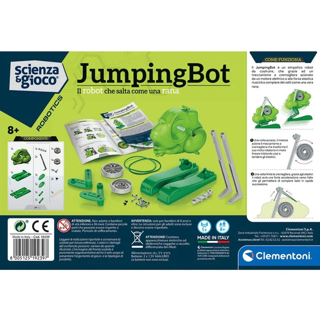 Clementoni Jumpingbot Robotik Laboratuvarı +8 Yaş Oyun Setleri | Milagron 