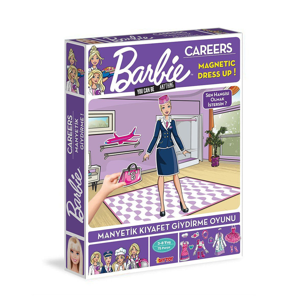 Barbie Barbie Careers Manyetik Kıyafet Giydirme Oyunu / 3 8 Yaş Biriktirilebilir Oyuncaklar ve Setleri | Milagron 