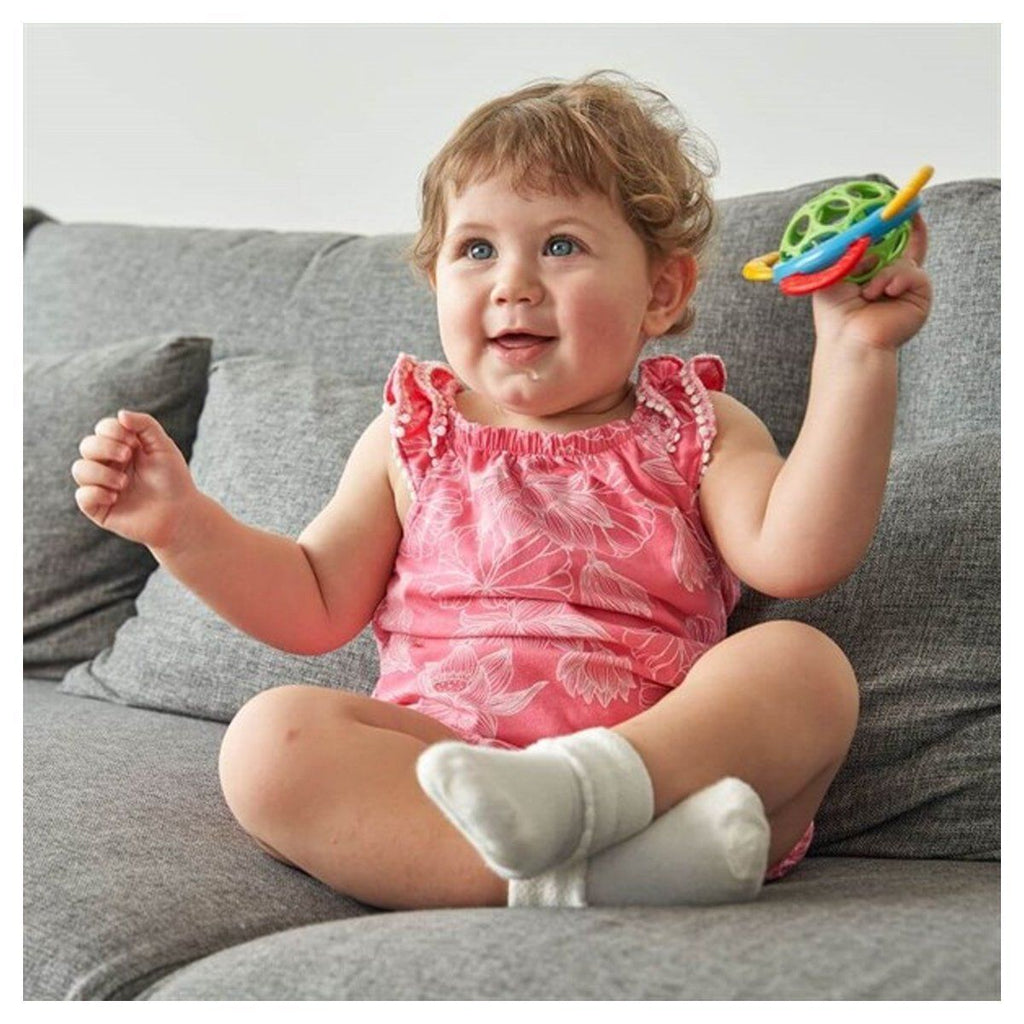 Let's Be Child Ufo Diş Kaşıyıcı & Çıngırak +0 Ay Bebek Oyuncakları | Milagron 