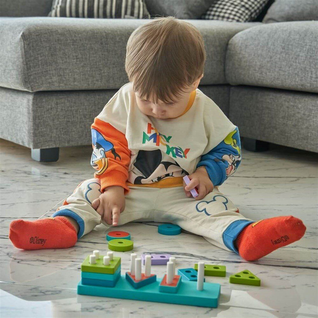 Let's Be Child Geometrik Şekiller +12 Ay Bebek Oyuncakları | Milagron 