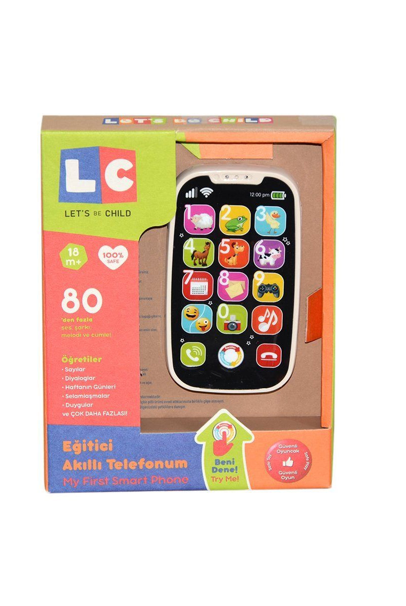 Let's Be Child Eğitici Akıllı Telefonum +18 Ay Bebek Oyuncakları | Milagron 