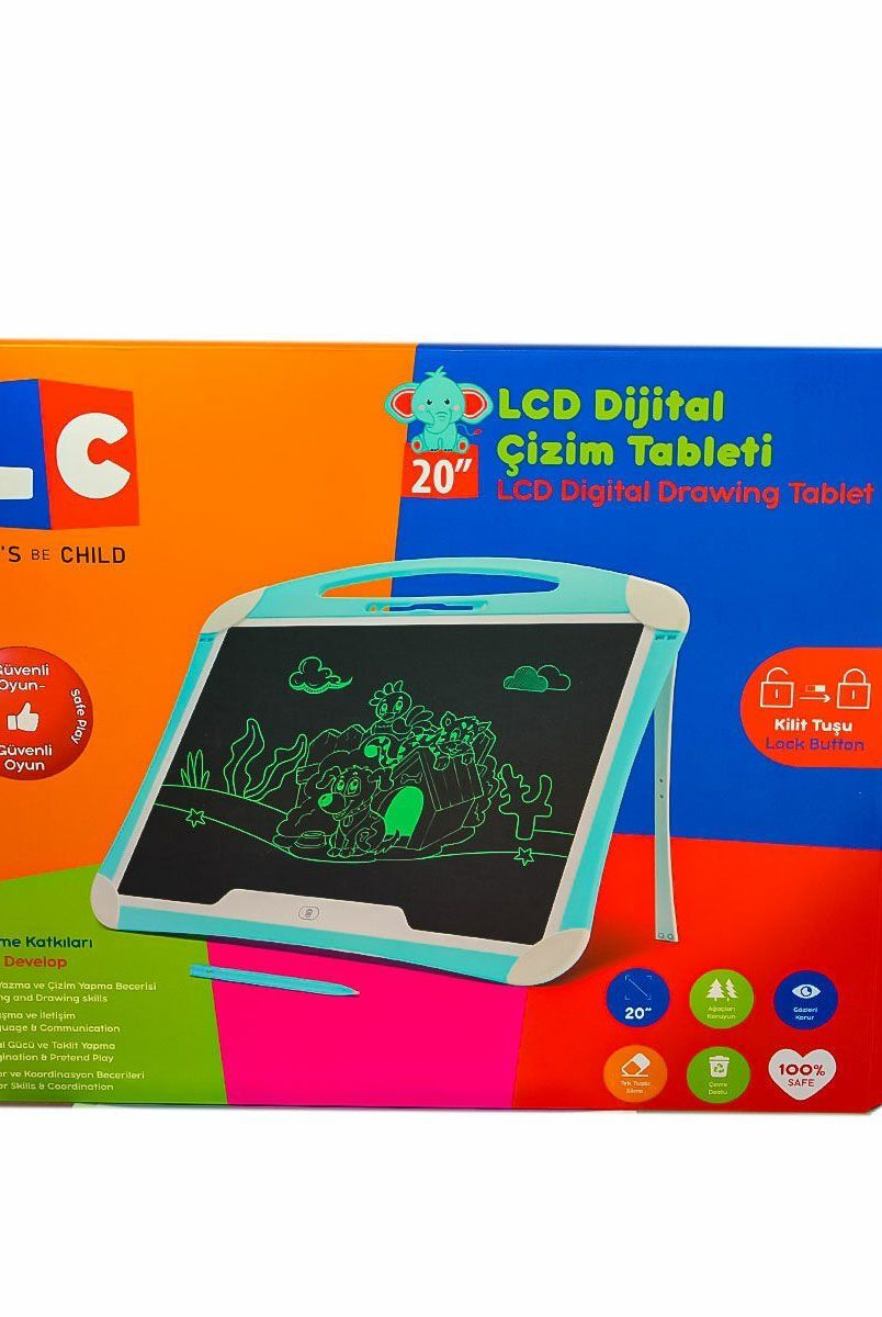 Let's Be Child Dijital Çizim Tableti 20 Inç Oyun Setleri | Milagron 