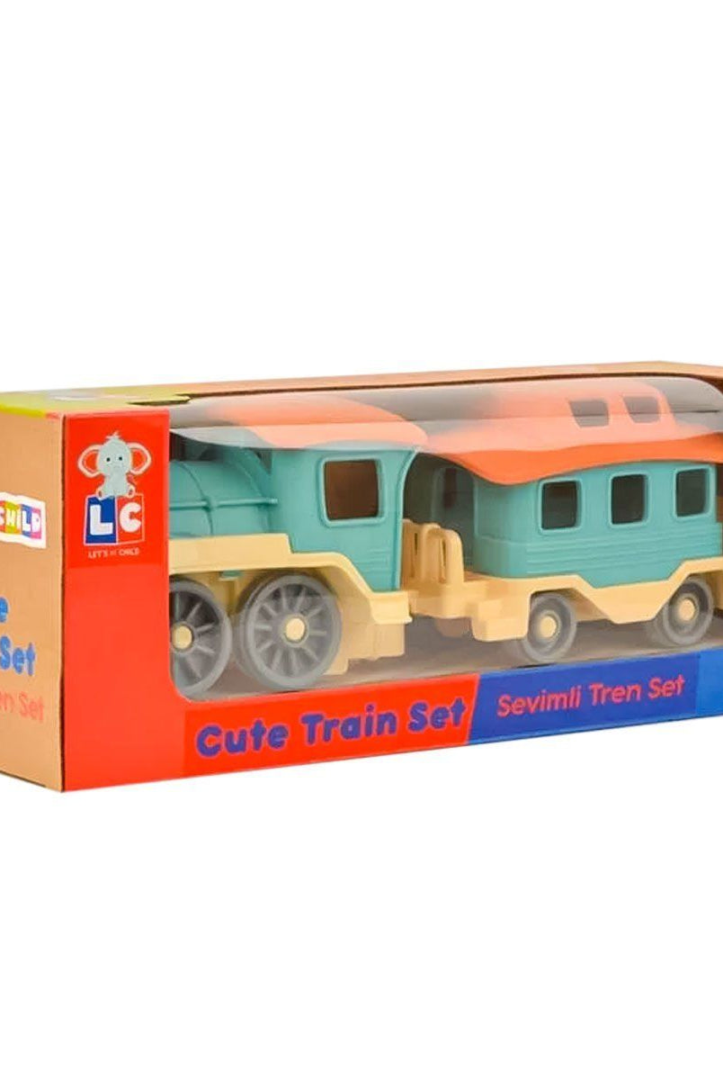 Let's Be Child Lc Tren Set Yolcu Treni Enfal Oyuncak Bebek Oyuncakları | Milagron 