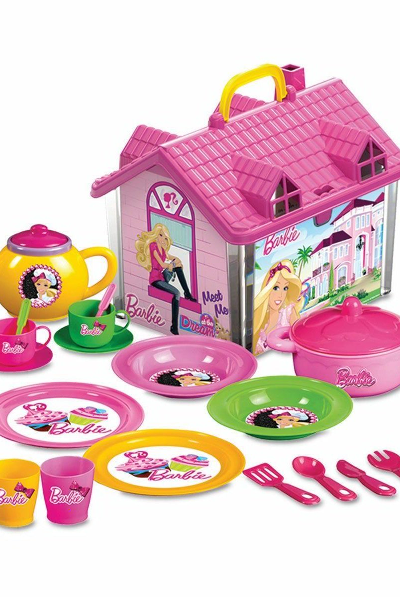 Barbie Ev Çay Seti Evcilik ve Mutfak Setleri | Milagron 