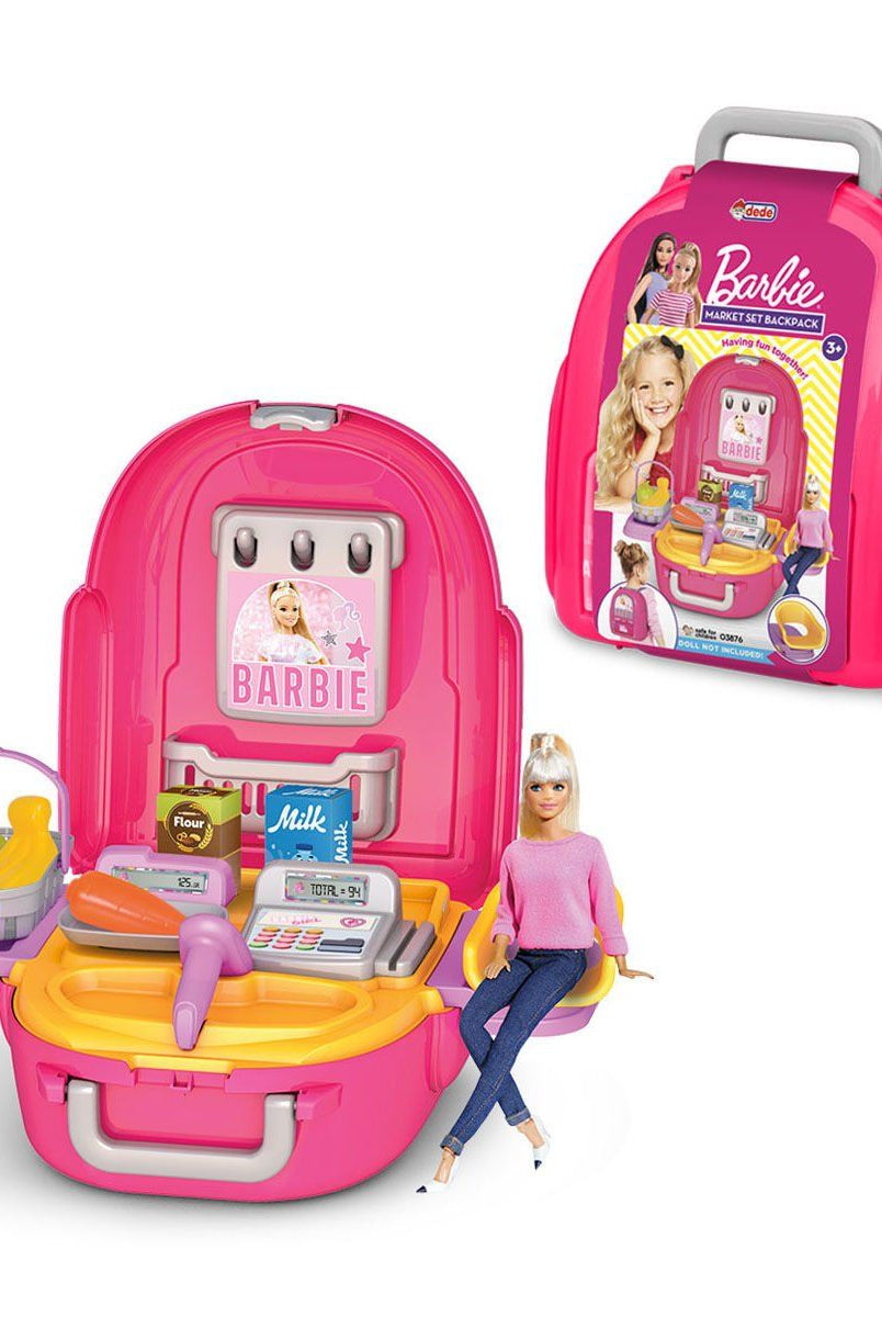 Barbie Barbie Market Seti Sırt Çantası Fen Evcilik ve Mutfak Setleri | Milagron 