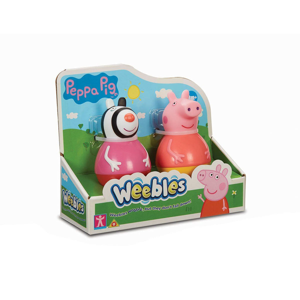 Peppa Pig Weebles Peppa Pig İkili Paket 7666 +18 Ay Figür Oyuncaklar | Milagron 