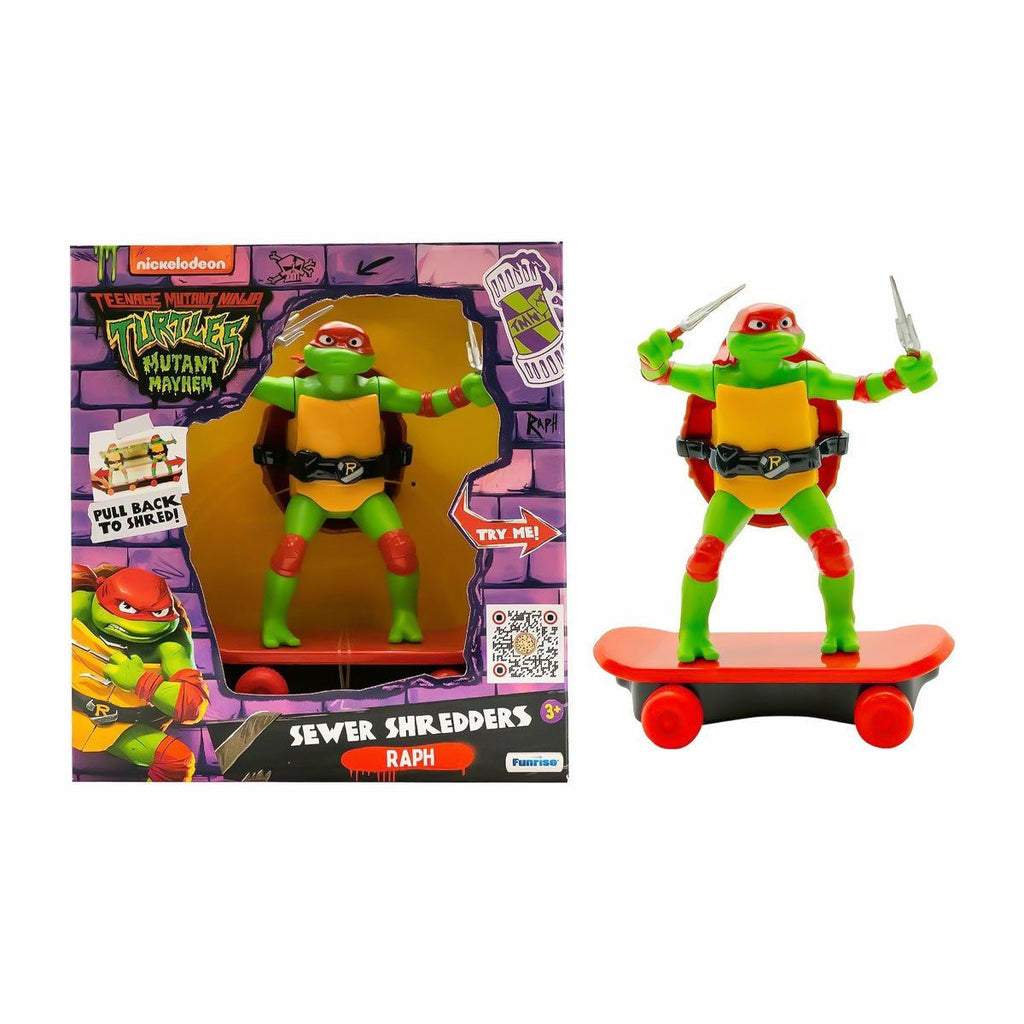 TMNT Ninja Kaplumbağalar Tmnt Ninja Kaplumbağalar Çek Bırak Kaykay Figür 71055 Figür Oyuncaklar | Milagron 