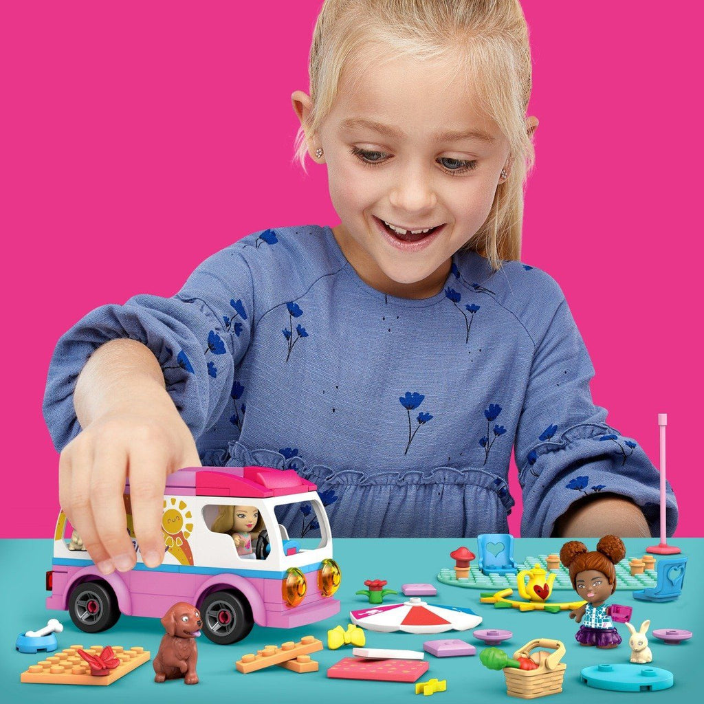 Barbie Barbie'nin Karavanı 123 Parça +5 Yaş Biriktirilebilir Oyuncaklar ve Setleri | Milagron 