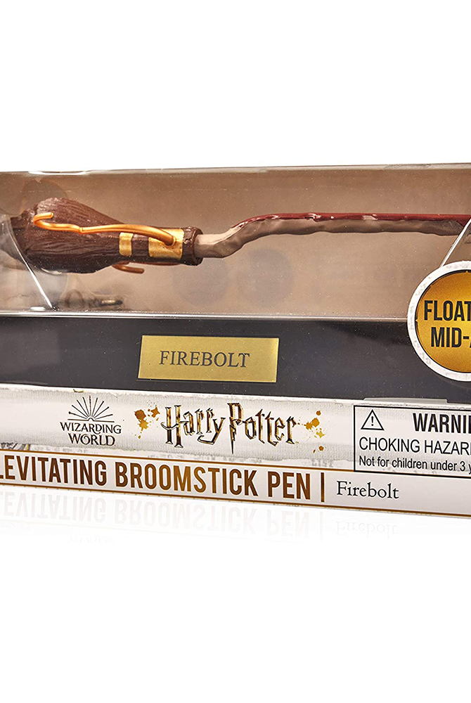 Wizarding World Harry Potter Lisanslı Firebolt Levitating Pen Figürler | Milagron 