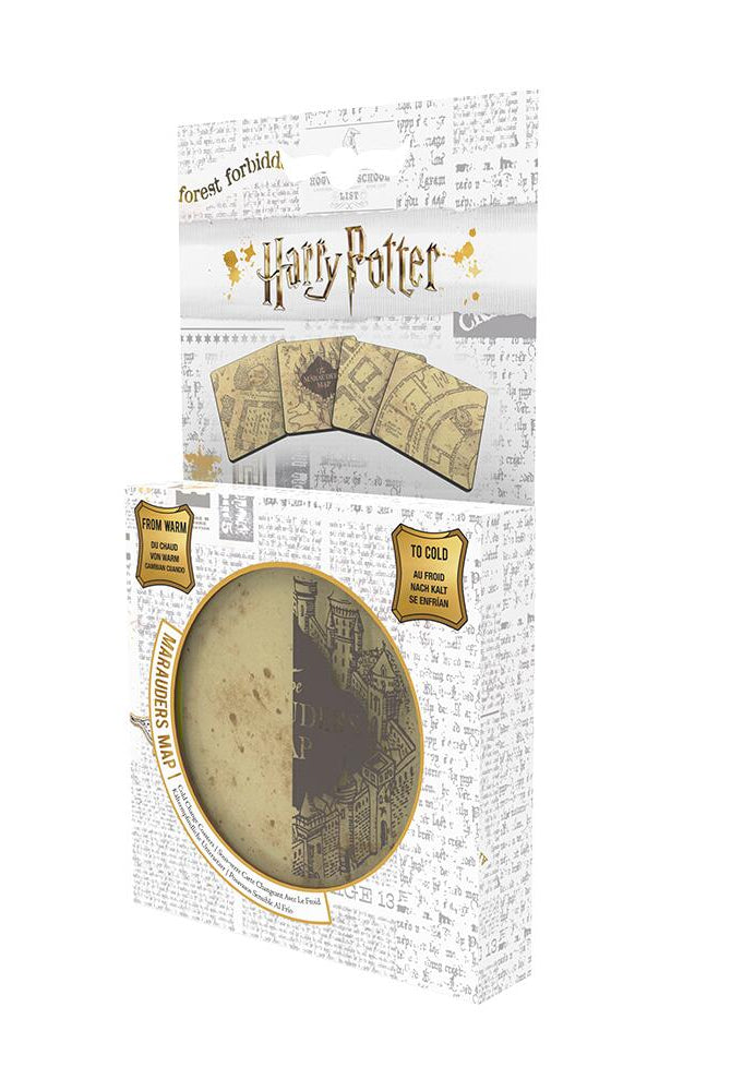 Wizarding World Harry Potter Lisanslı Marauders Map Bardak Altlığı Figürler | Milagron 
