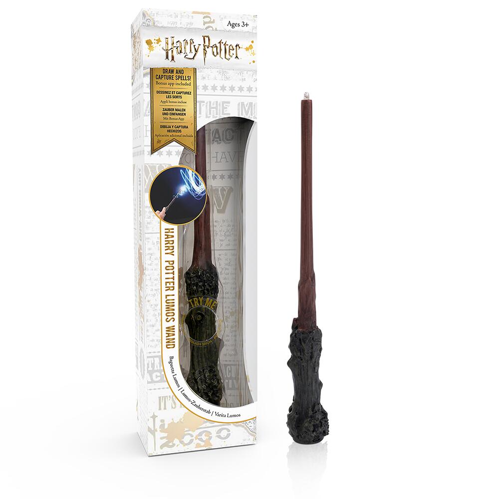 Wizarding World Harry Potter Lisanslı Uygulama Destekli Sihirli Işıklı Asa - Harry Figürler | Milagron 