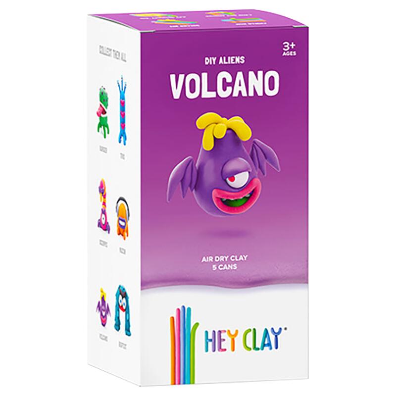 Hey Clay HEY CLAY MATE Volcano Oyun Hamurları ve Setleri | Milagron 