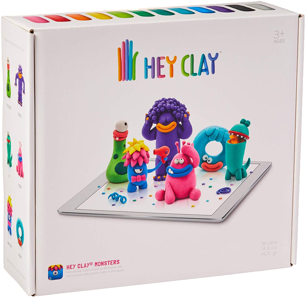 Hey Clay HEY CLAY MONSTERS Oyun Hamurları ve Setleri | Milagron 
