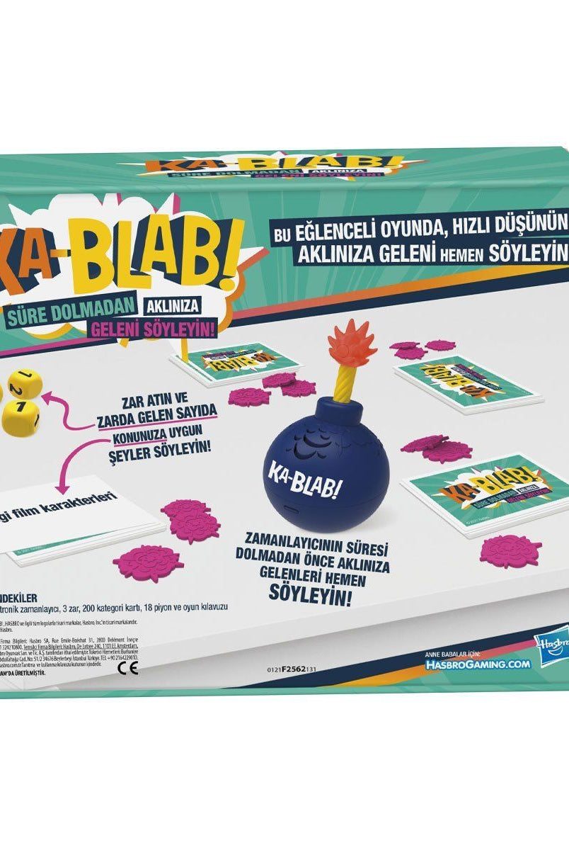 Ka-Blab Ka Blab +10 Yaş Kutu Oyunları | Milagron 
