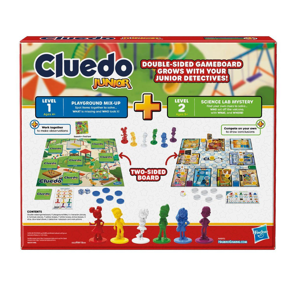 Cluedo Hasbro Gaming Cluedo Junior +4 Yaş Kutu Oyunları | Milagron 
