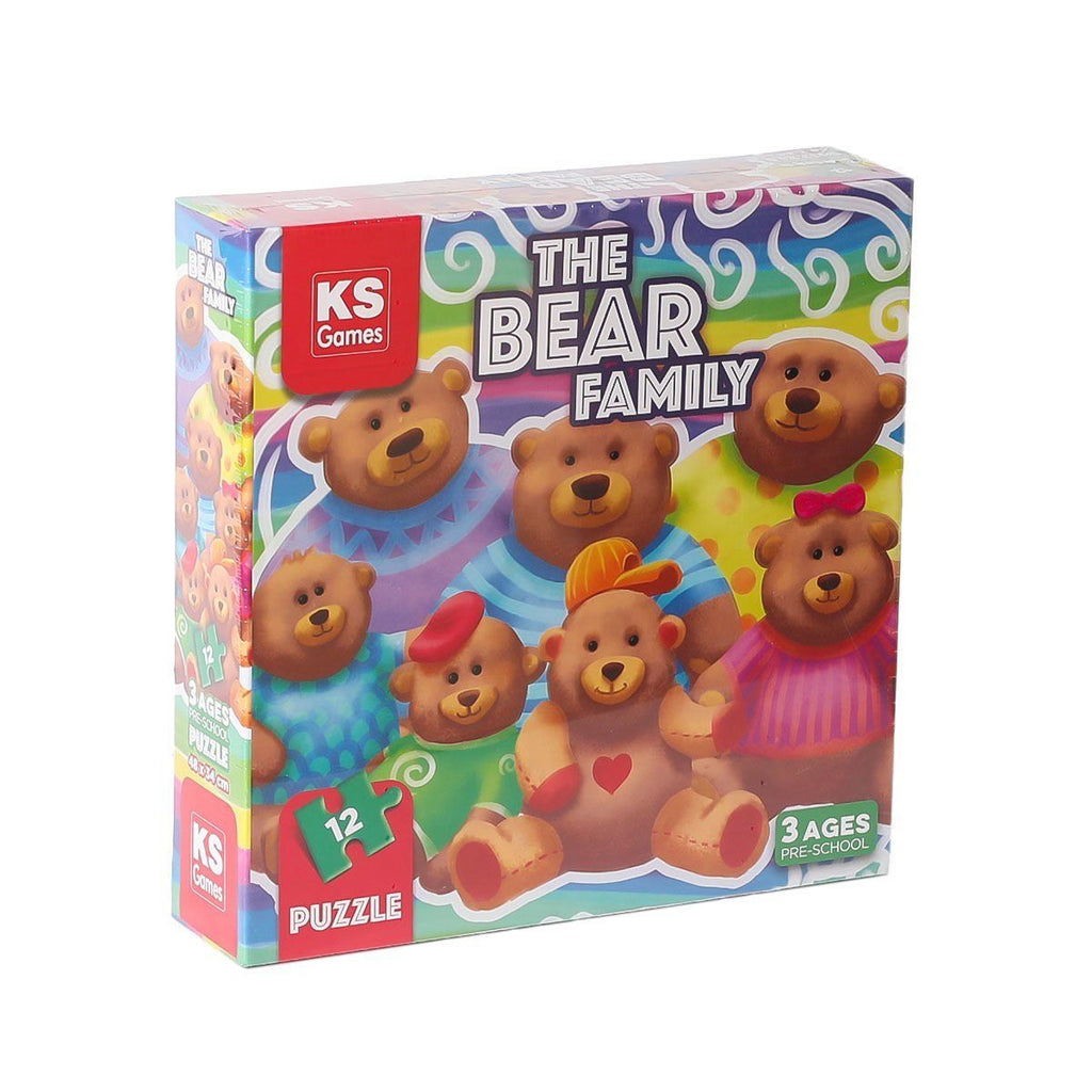 KS Puzzle The Bear Family Pre School Puzzle Puzzle | Milagron 