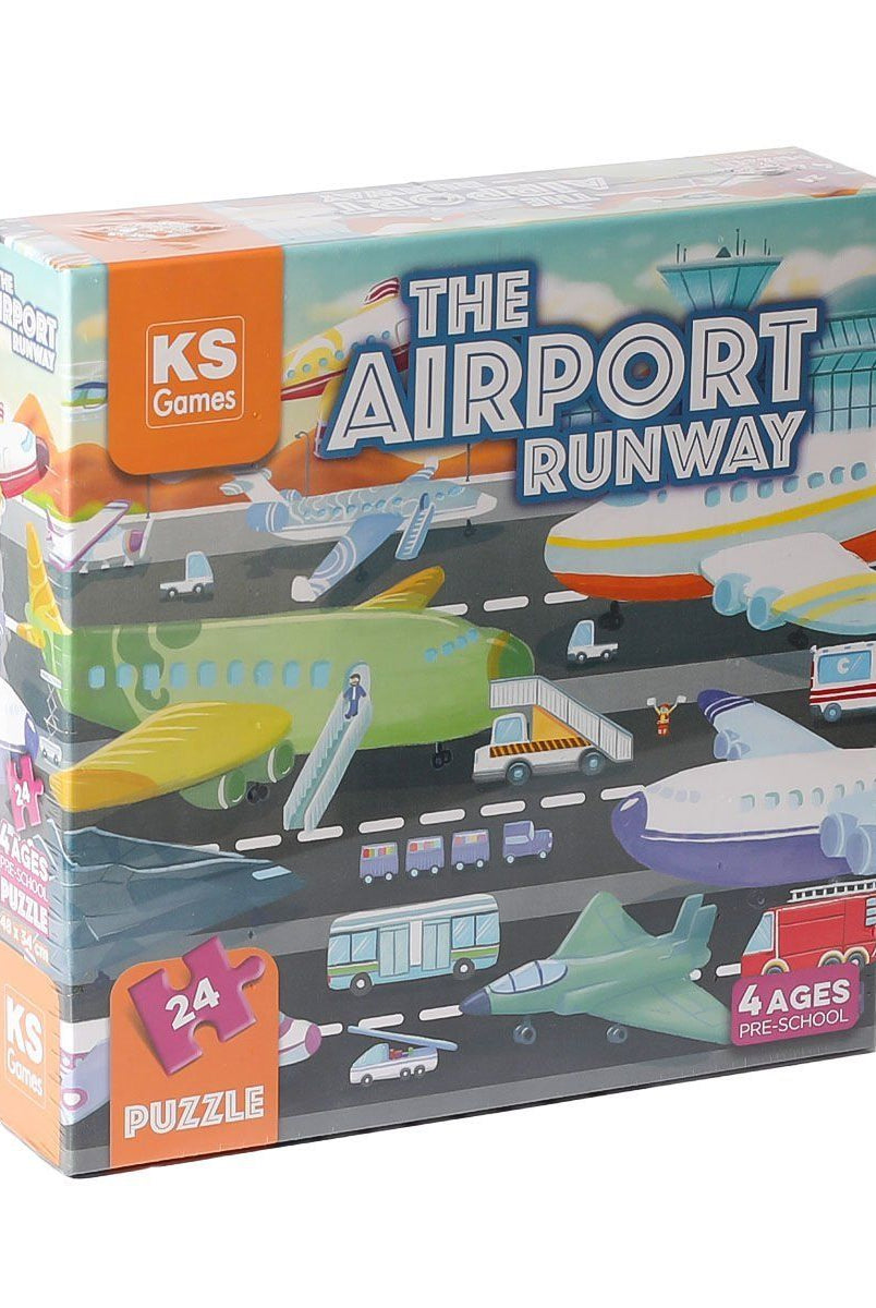 KS Puzzle The Airport Runway Pre School Puzzle Puzzle | Milagron 