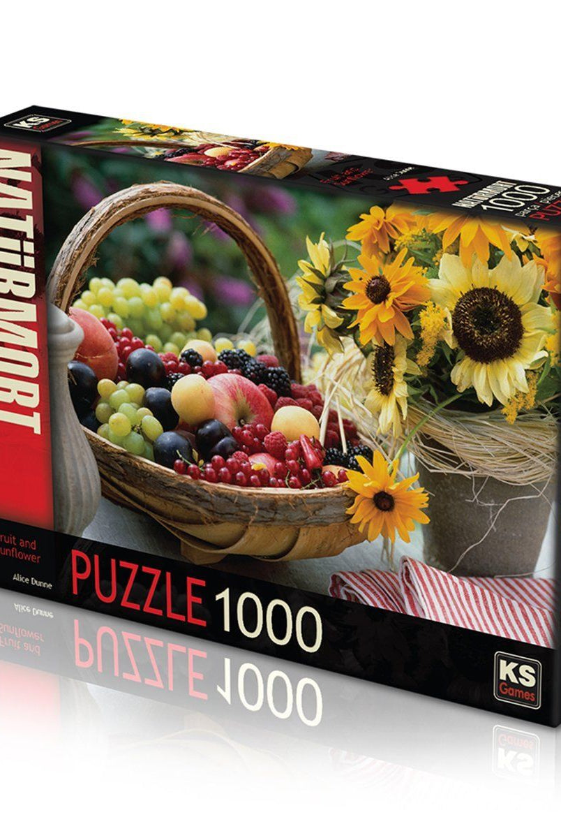 KS Puzzle Meyve Ve Ayçiçeği 1000 Parça Puzzle Puzzle | Milagron 