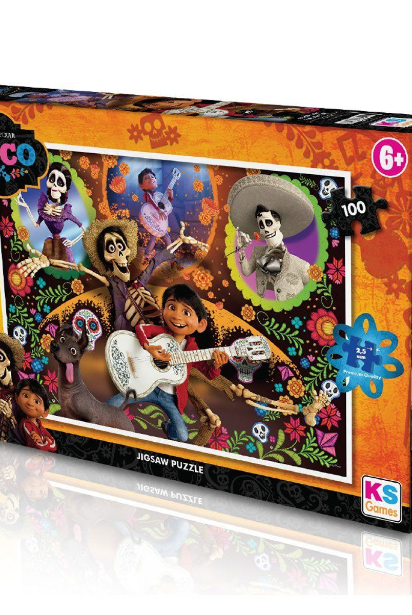 KS Puzzle Coco Puzzle 100 Parça Ks Games Puzzle | Milagron 