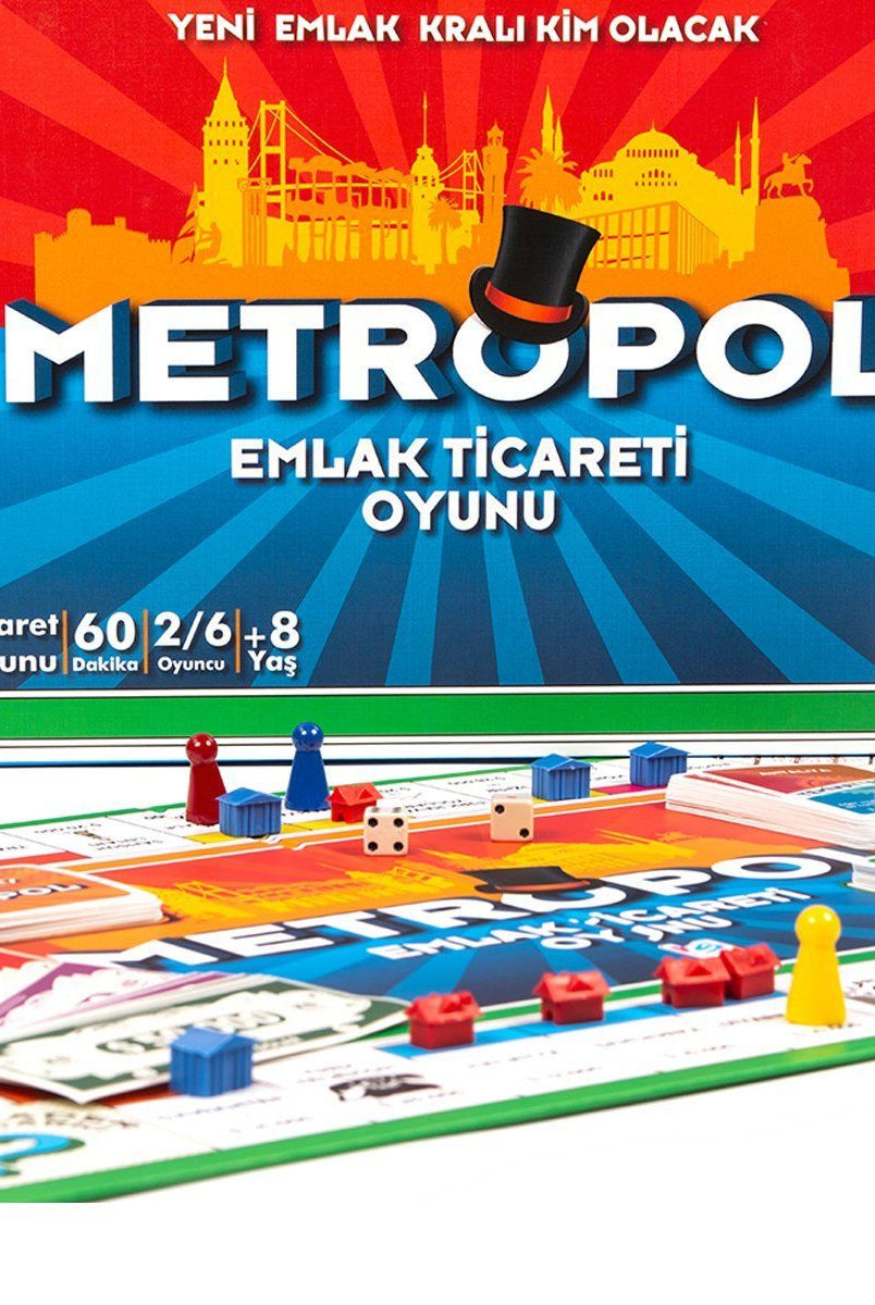 KS Puzzle Metropol Emlak Ticaret Oyunu Kutu Oyunları | Milagron 
