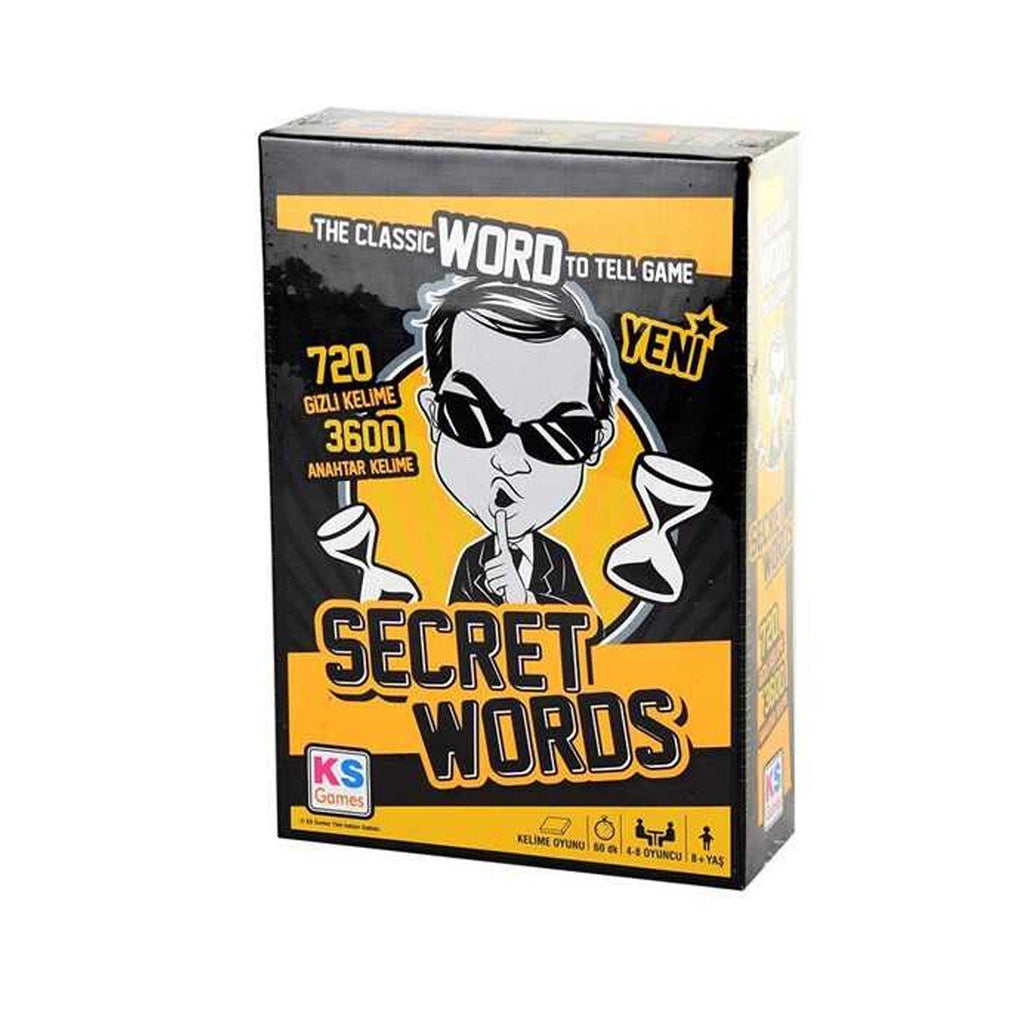 KS Puzzle Secret Words Yasak Kelimeler Kutu Oyunları | Milagron 