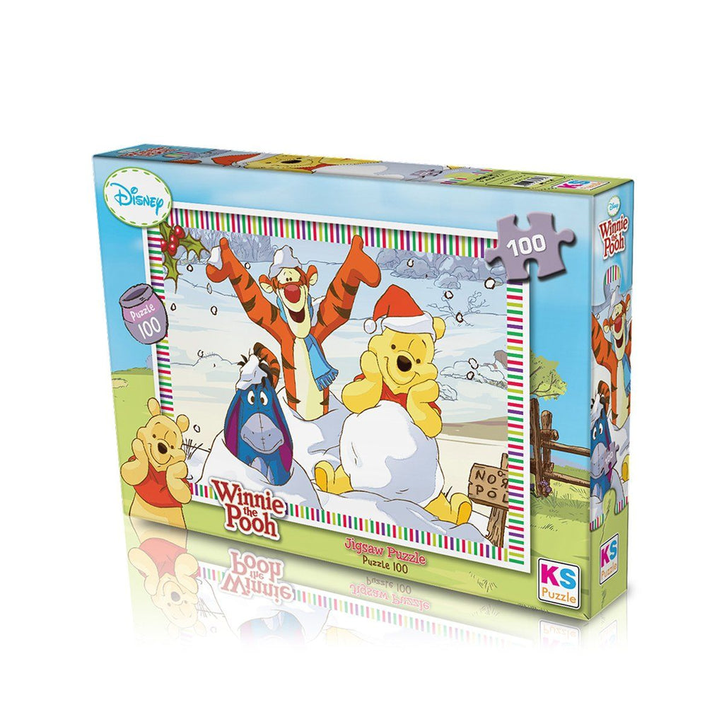 KS Puzzle Winnie The Pooh, 100 Parça Puzzle Puzzle | Milagron 