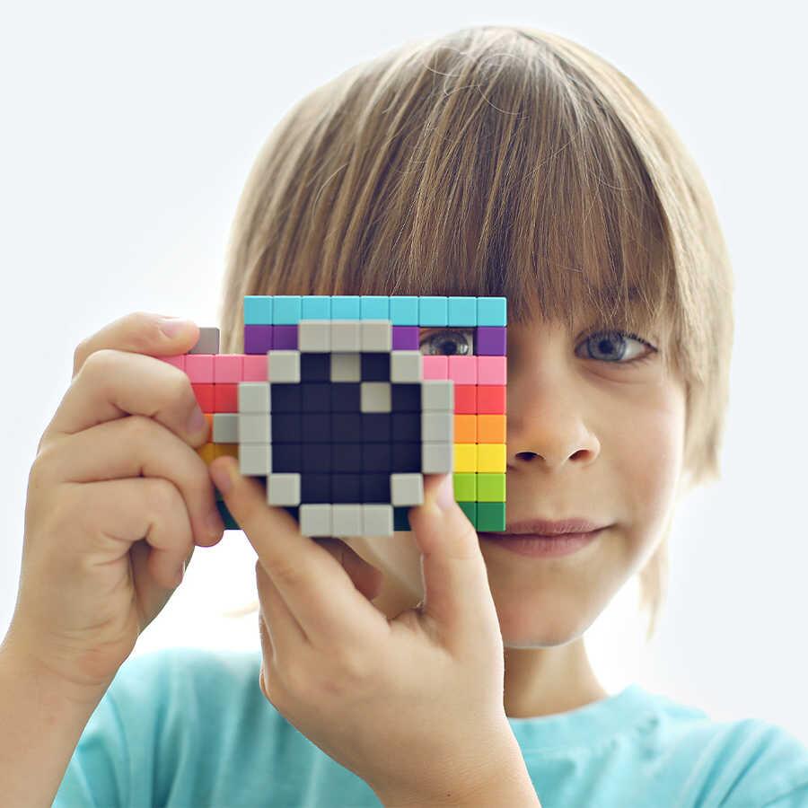 Pixio Pixio Mini Safari İnteraktif Mıknatıslı Manyetik Blok Oyuncak İnteraktif Oyuncak | Milagron 