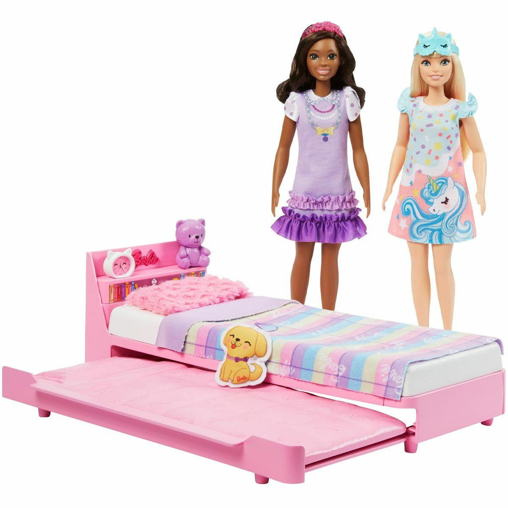 Barbie My First Barbie İlk Barbie Bebeğim Barbie'nin Yatağı Oyun Seti Oyuncak Bebek ve Oyun Setleri | Milagron 