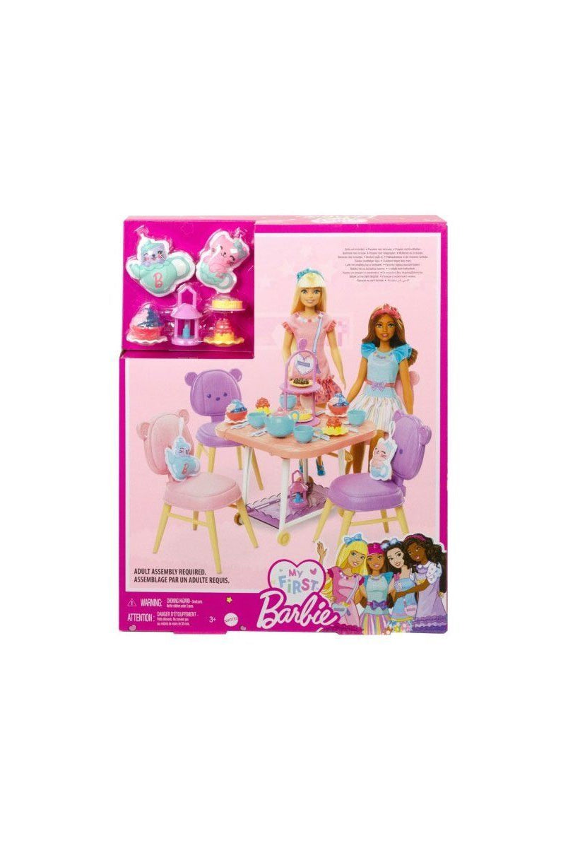 Barbie My First Barbie İlk Barbie Bebeğim Çay Partisi Oyun Seti Biriktirilebilir Oyuncaklar ve Setleri | Milagron 