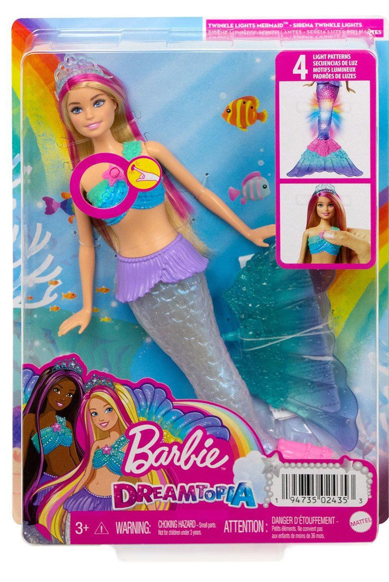 Barbie Barbie, Işıltılı Deniz Kızı, Dreamtopia Hayaller Ülkesi Biriktirilebilir Oyuncaklar ve Setleri | Milagron 