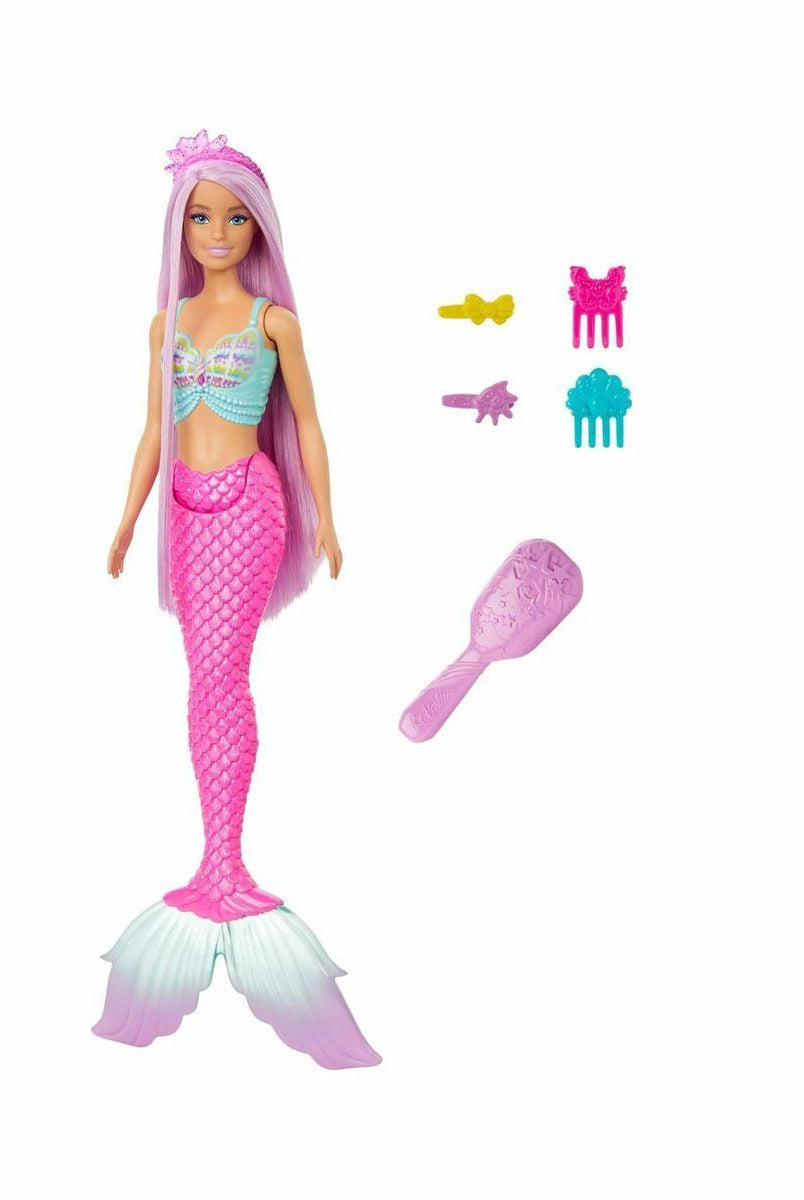 Barbie Barbie Uzun Saçlı Muhteşem Deniz Kızı Biriktirilebilir Oyuncaklar ve Setleri | Milagron 