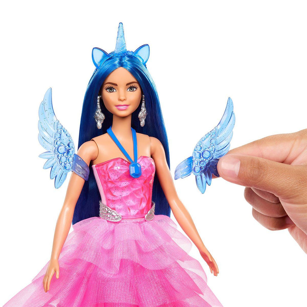 Barbie Barbie Mavi Saçlı Prenses Bebek Biriktirilebilir Oyuncaklar ve Setleri | Milagron 