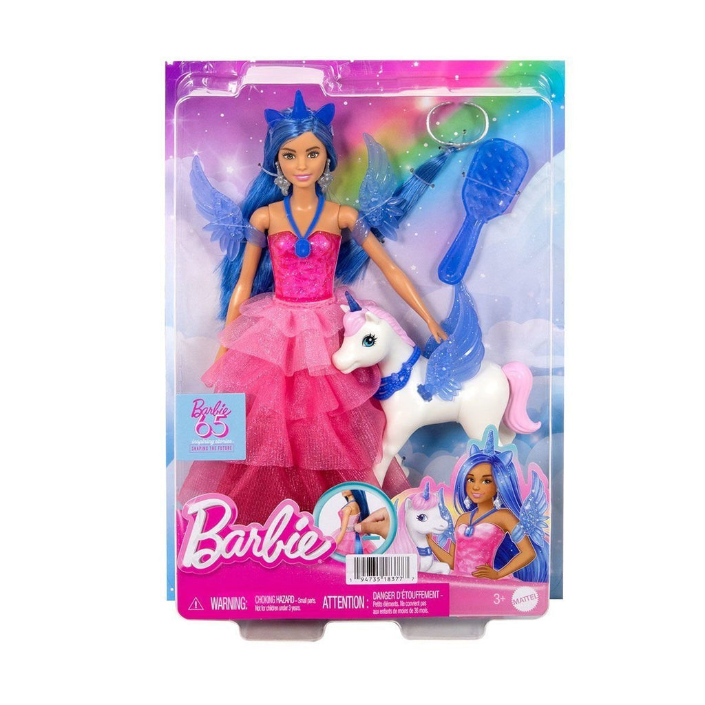 Barbie Barbie Mavi Saçlı Prenses Bebek Biriktirilebilir Oyuncaklar ve Setleri | Milagron 
