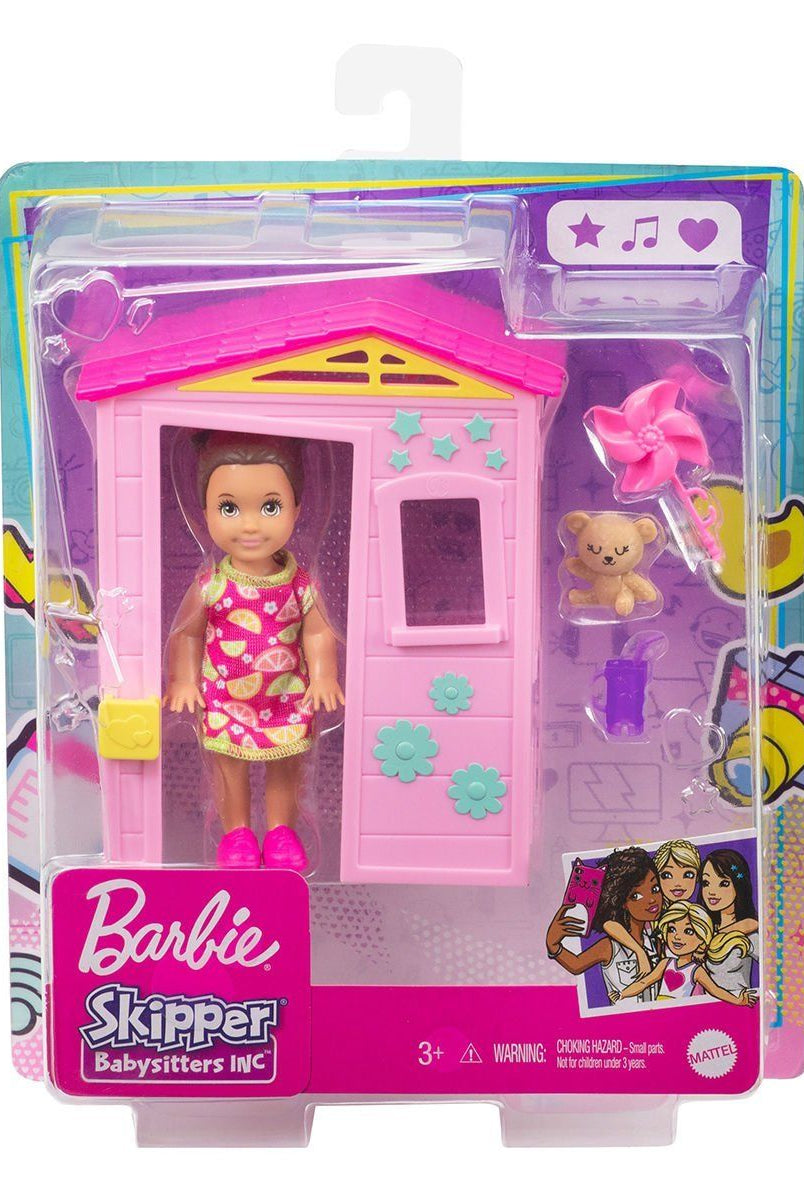 Barbie Barbie Bebek Bakıcısı Temalı Oyun Setleri Biriktirilebilir Oyuncaklar ve Setleri | Milagron 
