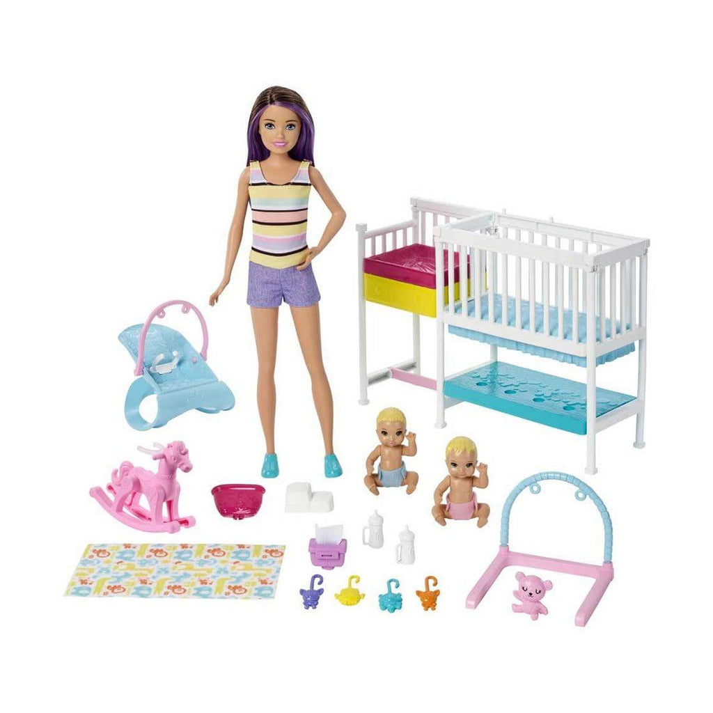 Barbie Barbie Bebek Bakıcısı Skipper Uyku Eğitiminde Oyun Seti Biriktirilebilir Oyuncaklar ve Setleri | Milagron 