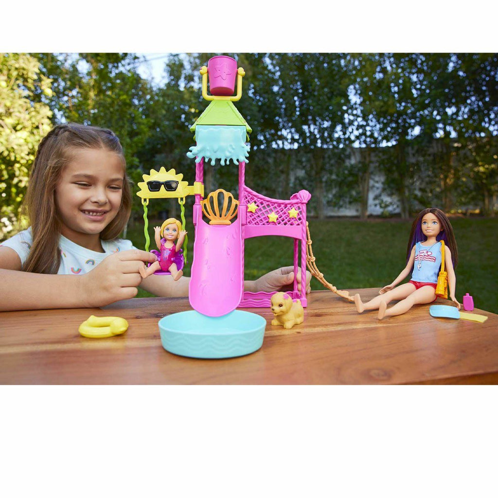 Barbie Skipperın Su Parkı Eğlencesi Oyun Seti Biriktirilebilir Oyuncaklar ve Setleri | Milagron 