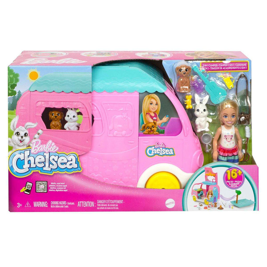 Barbie Chelsea'nin Yeni Karavanı Biriktirilebilir Oyuncaklar ve Setleri | Milagron 